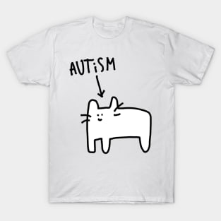 autism cat T-Shirt